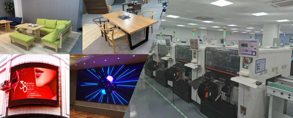 光と空間を創る|LEDビジョン・家具製造、販売